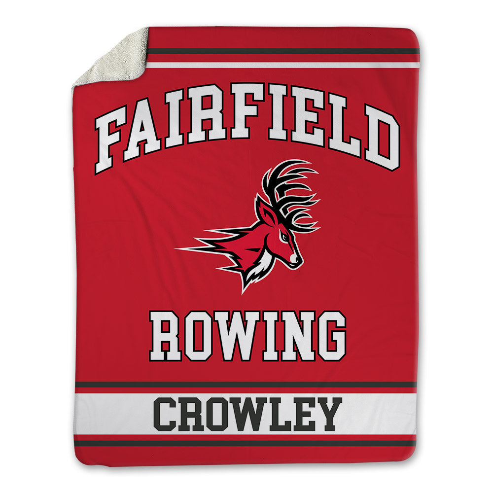 Fairfield - NCAA Women's Rowing : Summer Crowley - Blanket-0