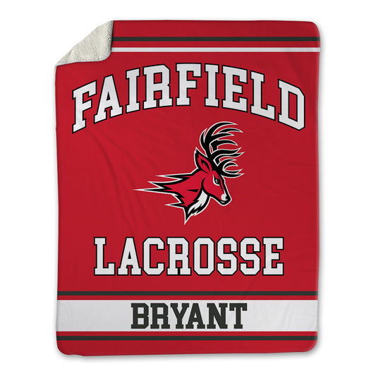 Fairfield - NCAA Men's Lacrosse : Logan Bryant - Blanket-0