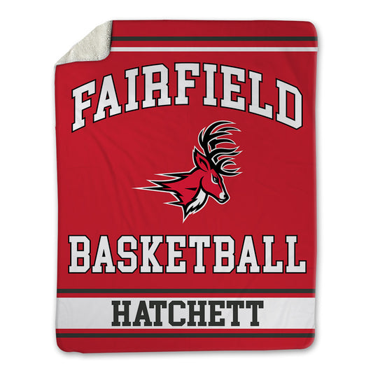 Fairfield - NCAA Men's Basketball : Jamell Hatchett - Blanket-0