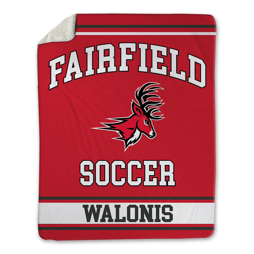 Fairfield - NCAA Women's Soccer : Brooke Walonis - Blanket-0