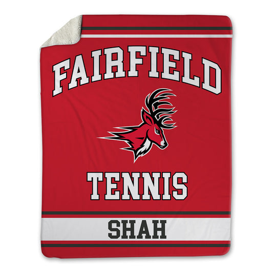 Fairfield - NCAA Men's Tennis : Keean Shah - Blanket-0