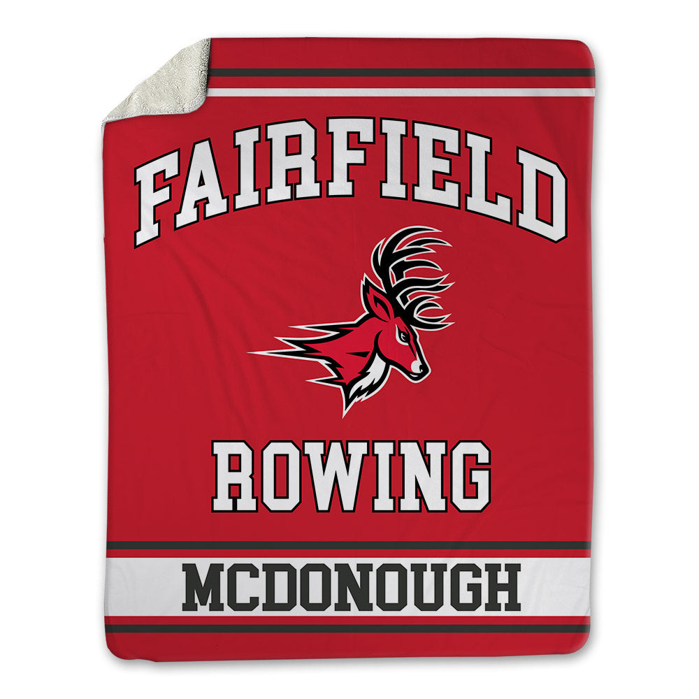 Fairfield - NCAA Women's Rowing : Grace McDonough - Blanket-0