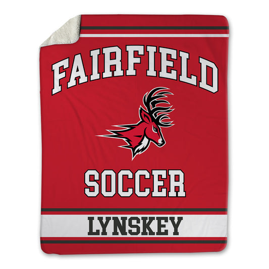 Fairfield - NCAA Women's Soccer : Jessica Lynskey - Blanket-0