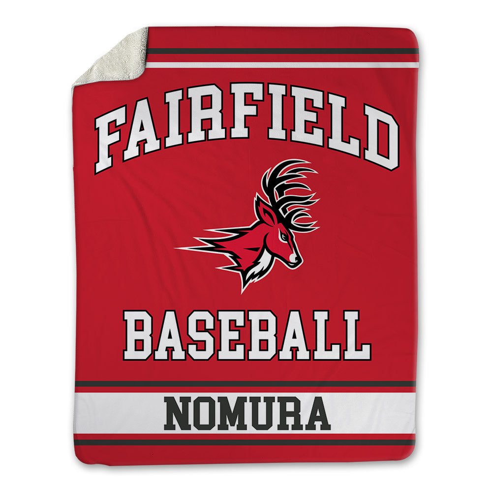 Fairfield - NCAA Baseball : Luke Nomura - Blanket-0