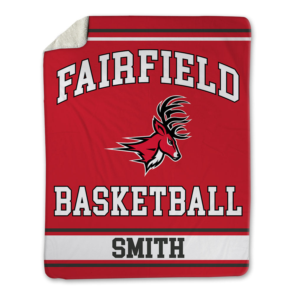 Fairfield - NCAA Men's Basketball : Peyton Smith - Blanket-0