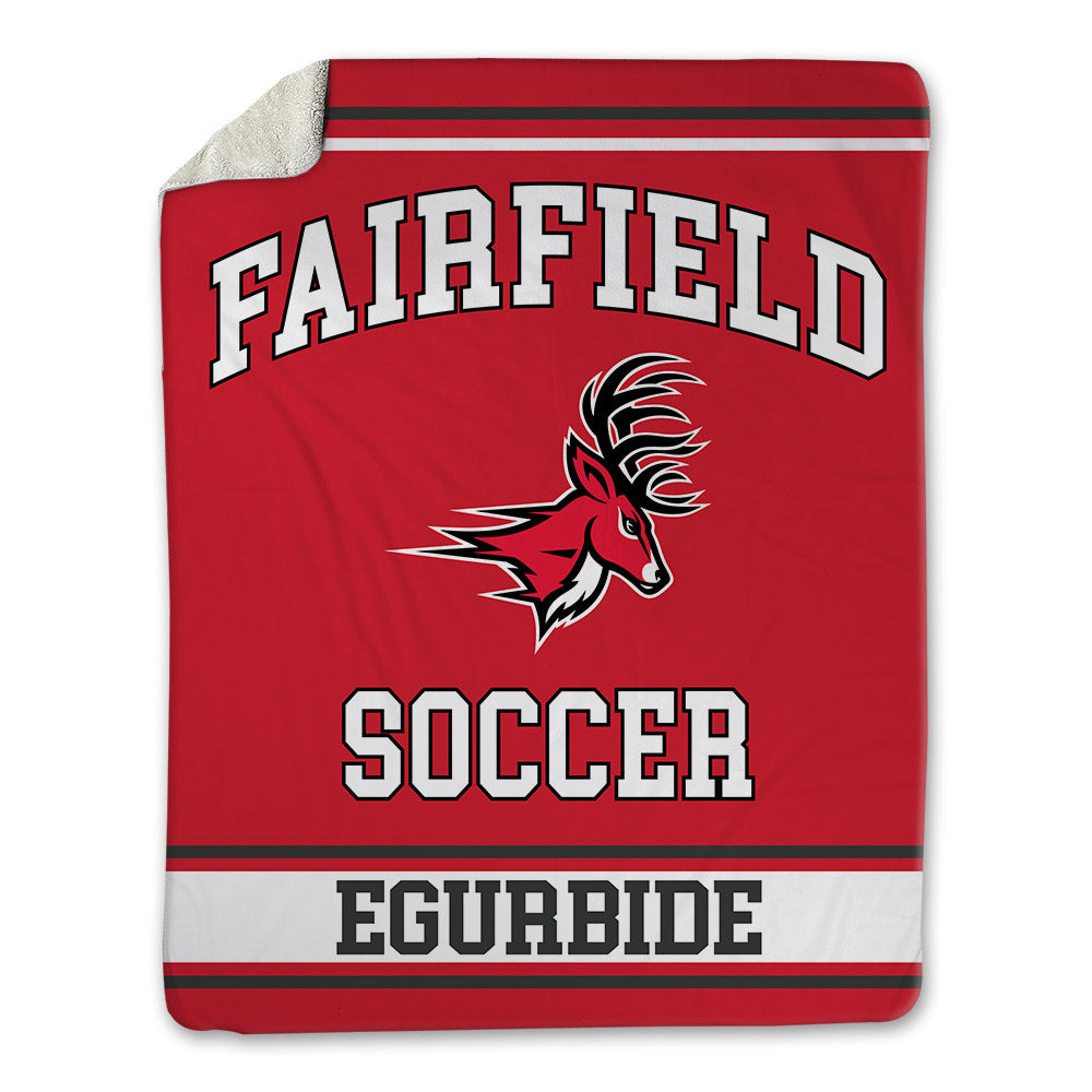 Fairfield - NCAA Men's Soccer : Xavier Egurbide - Blanket-0