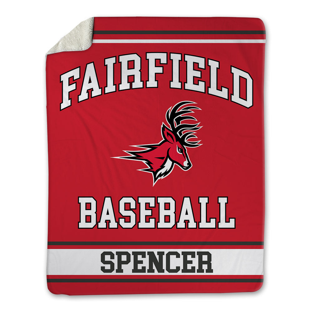 Fairfield - NCAA Baseball : Luke Spencer - Blanket-0