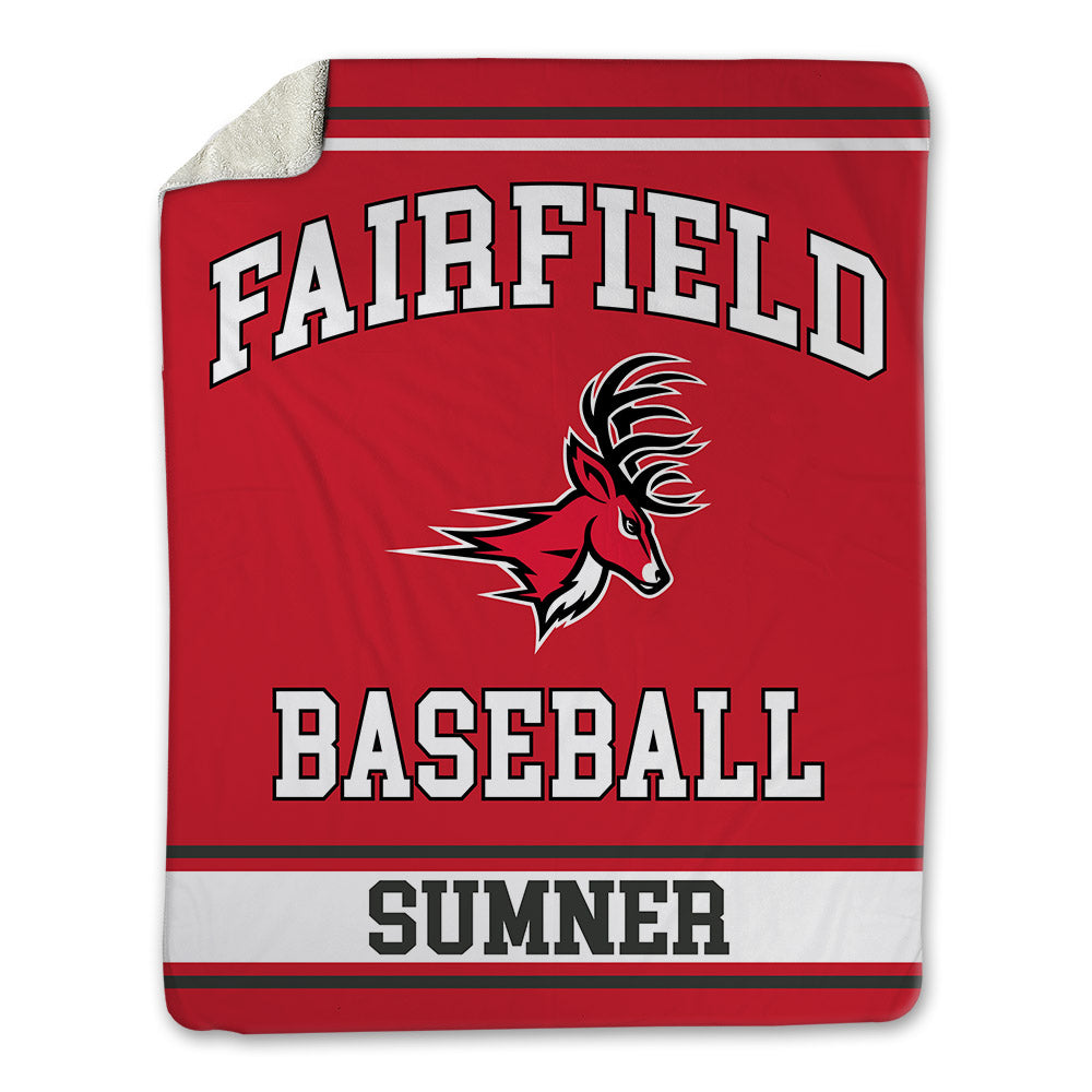 Fairfield - NCAA Baseball : Tyson Sumner - Blanket-0