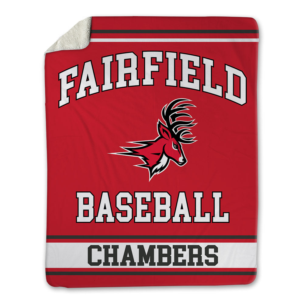 Fairfield - NCAA Baseball : Joseph Chambers - Blanket-0