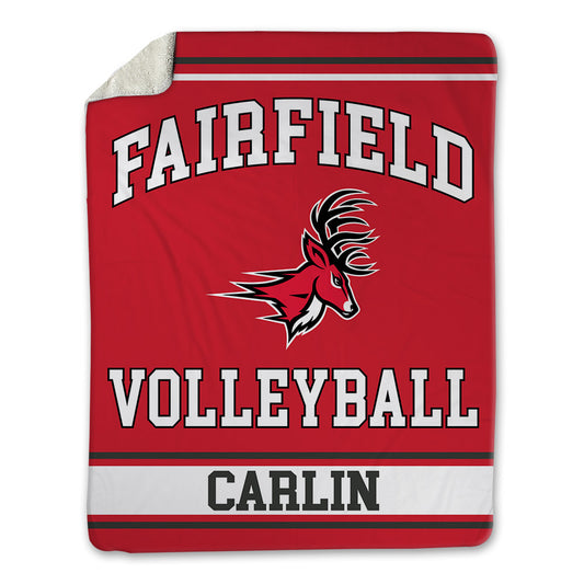 Fairfield - NCAA Women's Volleyball : Natalie Carlin - Blanket-0