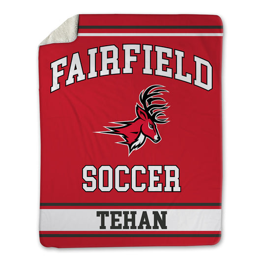 Fairfield - NCAA Women's Soccer : Krista Tehan - Blanket-0