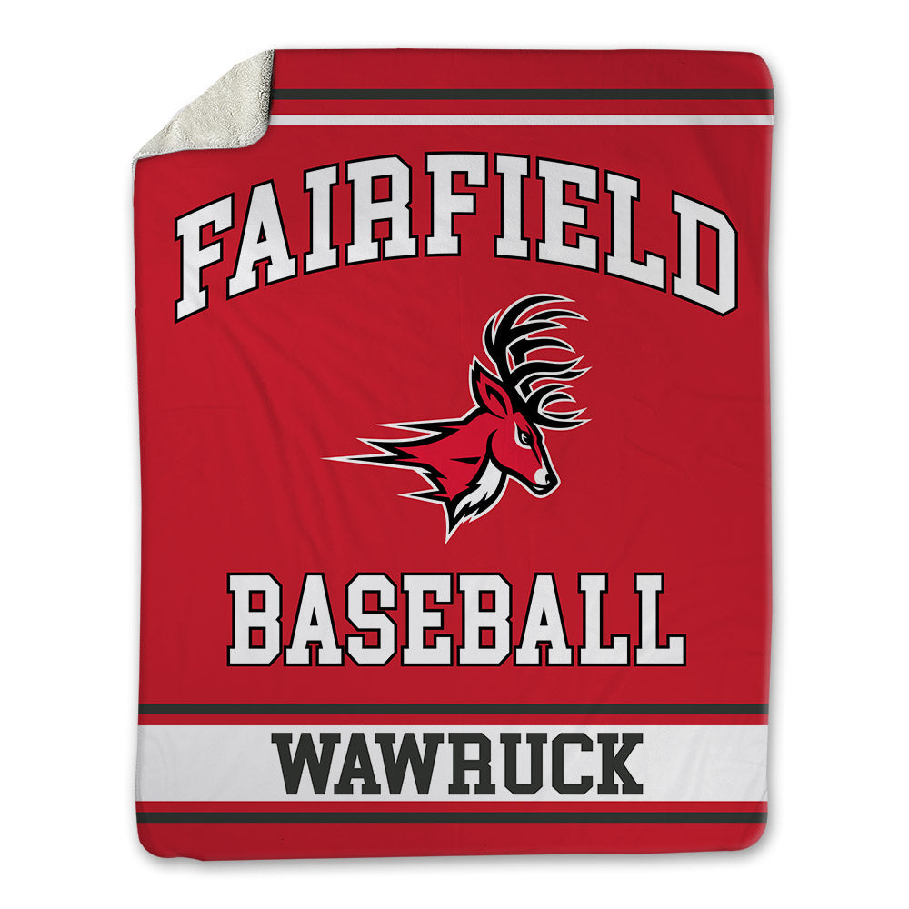 Fairfield - NCAA Baseball : Payten Wawruck - Blanket-0