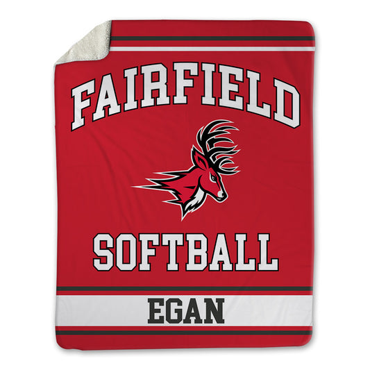 Fairfield - NCAA Softball : Anna Egan - Blanket-0