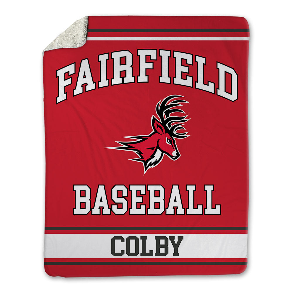 Fairfield - NCAA Baseball : Nolan Colby - Blanket-0