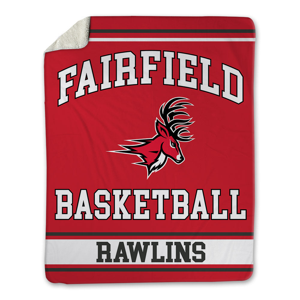 Fairfield - NCAA Men's Basketball : Halon Rawlins - Blanket-0