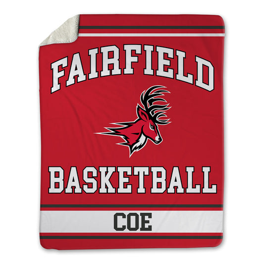 Fairfield - NCAA Women's Basketball : Cyanne Coe - Blanket-0