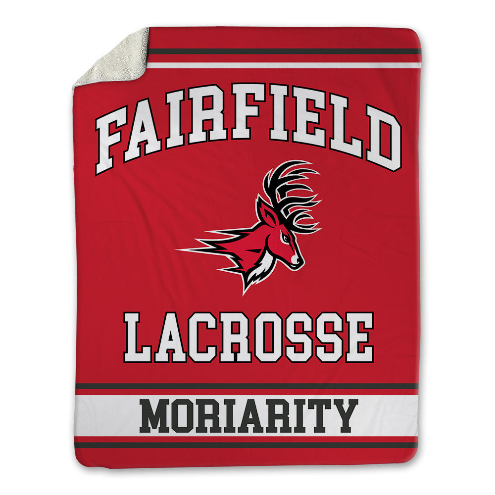 Fairfield - NCAA Men's Lacrosse : Hunter Moriarity - Blanket-0