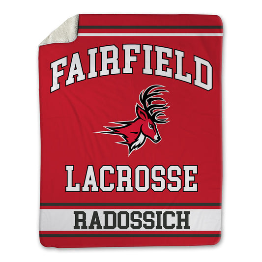 Fairfield - NCAA Men's Lacrosse : Julian Radossich - Blanket-0