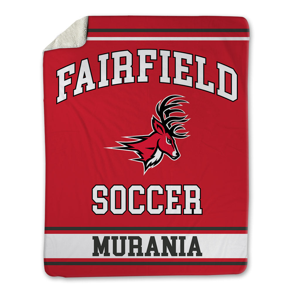 Fairfield - NCAA Men's Soccer : Massimo Murania - Blanket-0