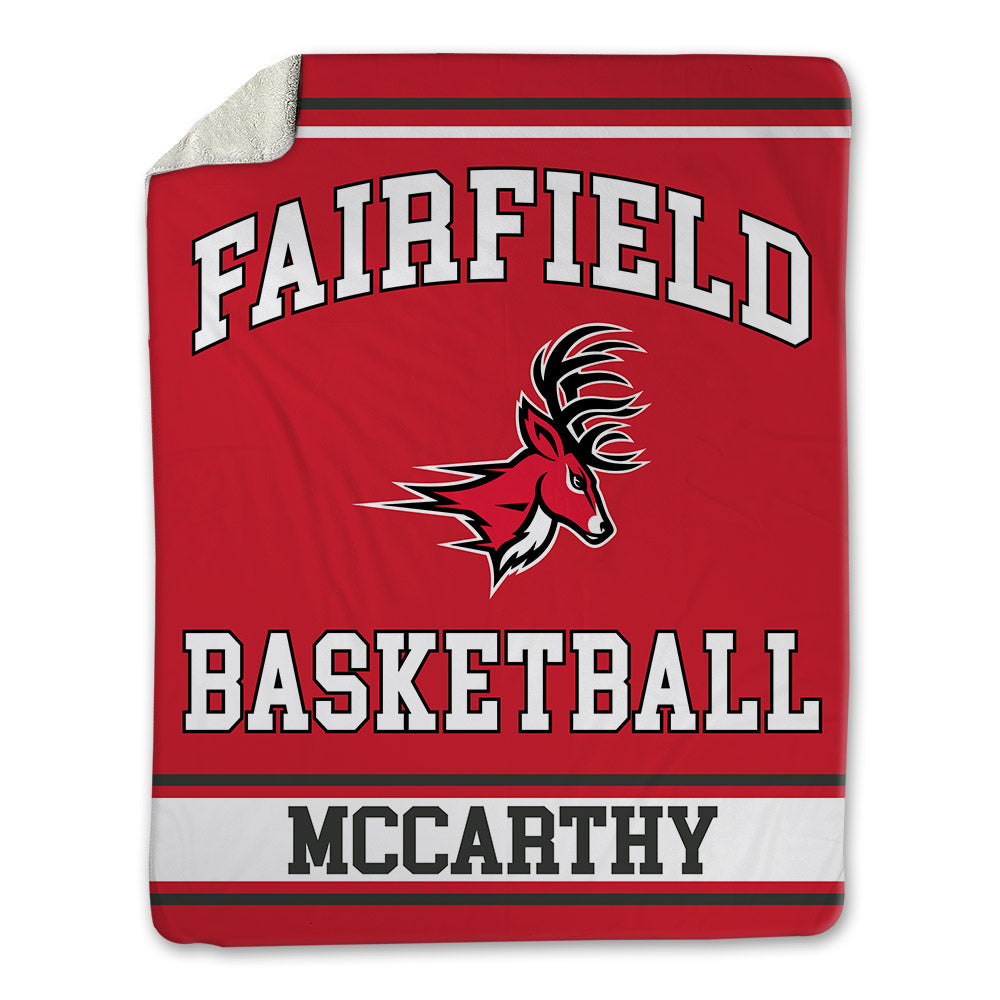 Fairfield - NCAA Women's Basketball : Lana McCarthy - Blanket-0