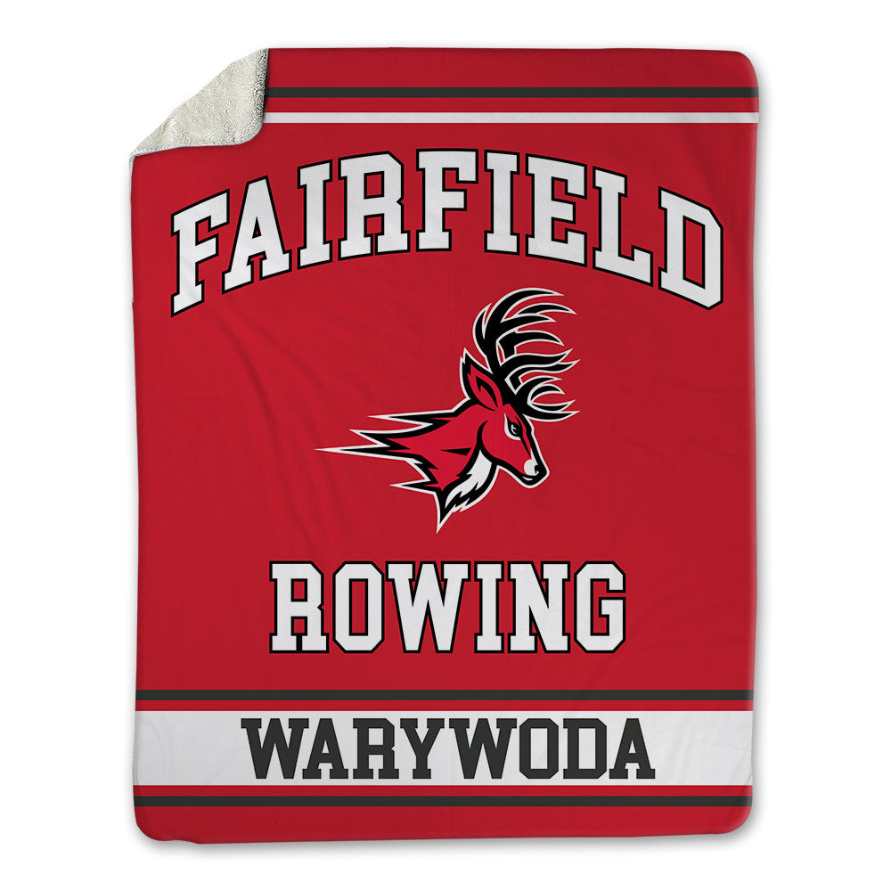 Fairfield - NCAA Women's Rowing : Caroline Warywoda - Blanket-0