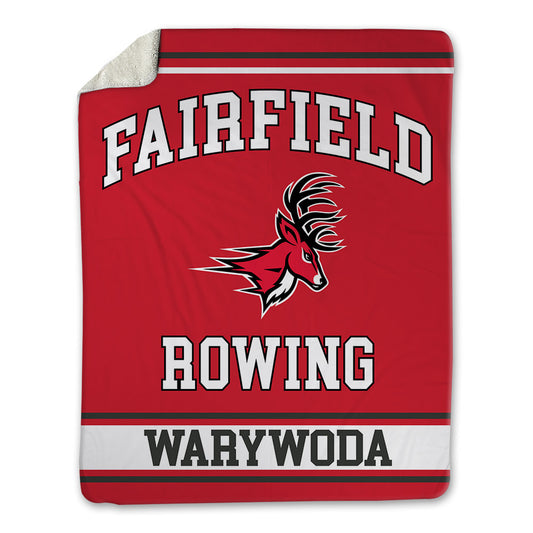 Fairfield - NCAA Women's Rowing : Caroline Warywoda - Blanket-0