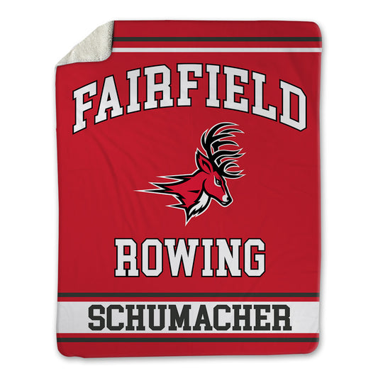 Fairfield - NCAA Men's Rowing : Charlie Schumacher - Blanket-0