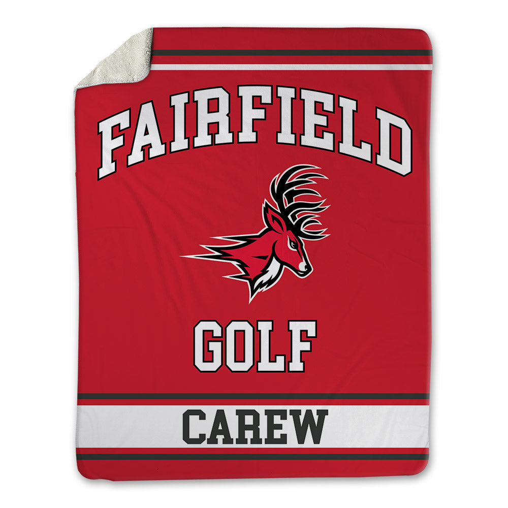 Fairfield - NCAA Men's Golf : Jack Carew - Blanket-0