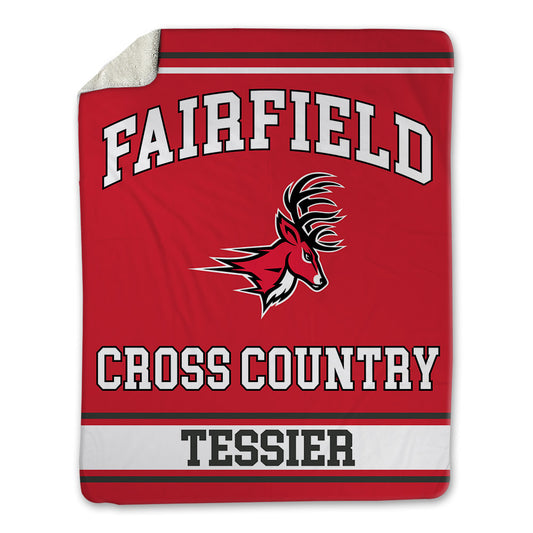 Fairfield - NCAA Men's Cross Country : Charlie Tessier - Blanket-0