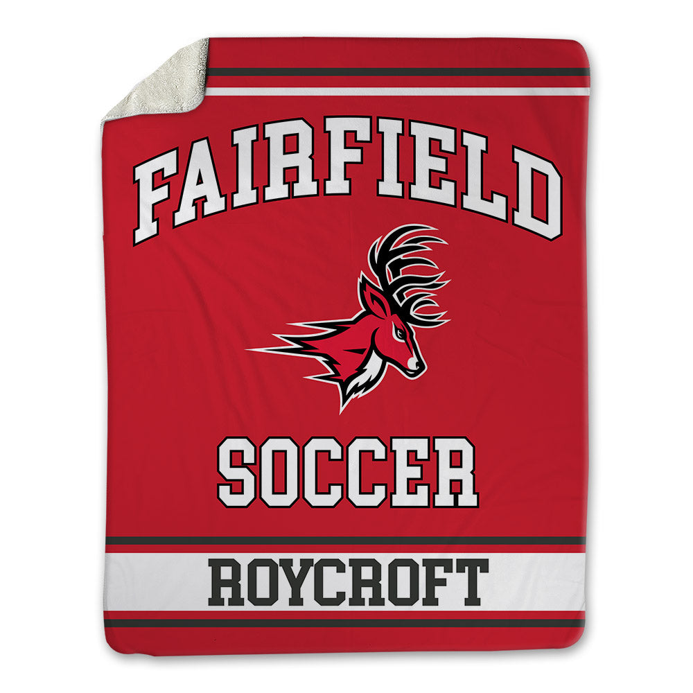Fairfield - NCAA Women's Soccer : Riley Roycroft - Blanket-0