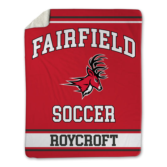 Fairfield - NCAA Women's Soccer : Riley Roycroft - Blanket-0