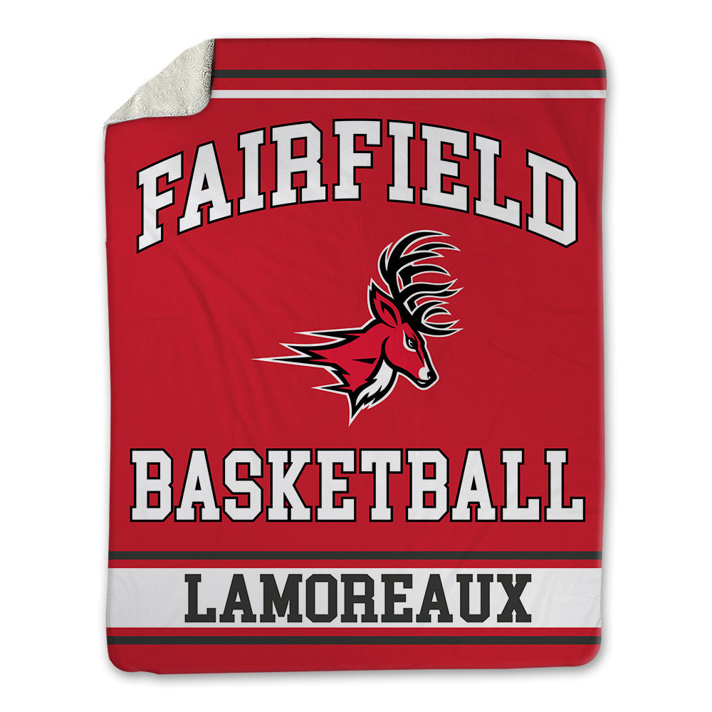 Fairfield - NCAA Women's Basketball : Kaety Lamoreaux - Blanket-0