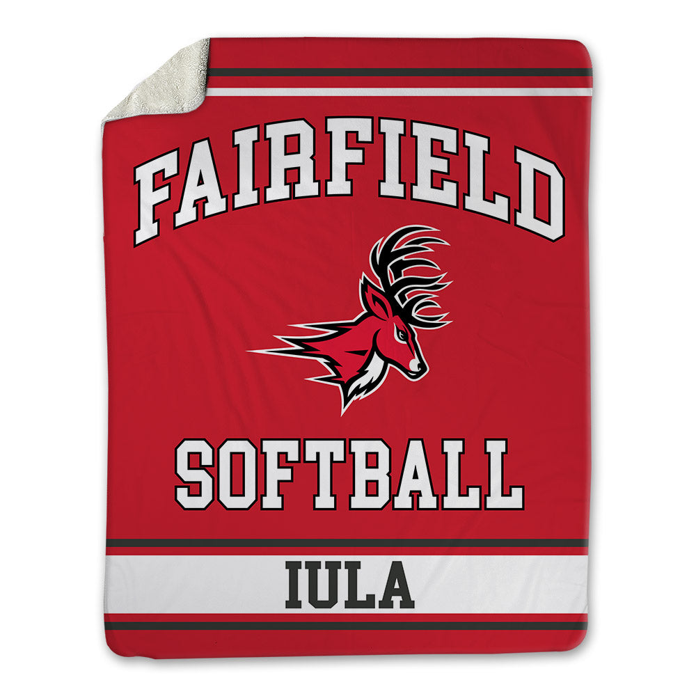 Fairfield - NCAA Softball : Valentina Iula - Blanket-0