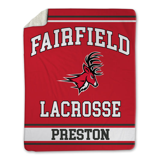 Fairfield - NCAA Women's Lacrosse : Julia Preston - Blanket-0