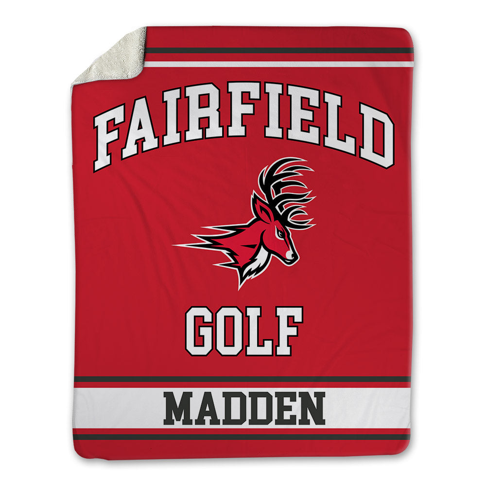 Fairfield - NCAA Men's Golf : Ben Madden - Blanket-0