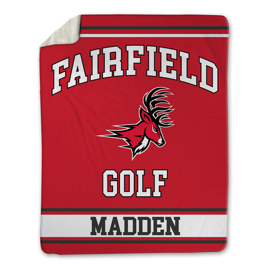 Fairfield - NCAA Men's Golf : Ben Madden - Blanket-0