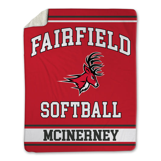 Fairfield - NCAA Softball : Alexis McInerney - Blanket-0