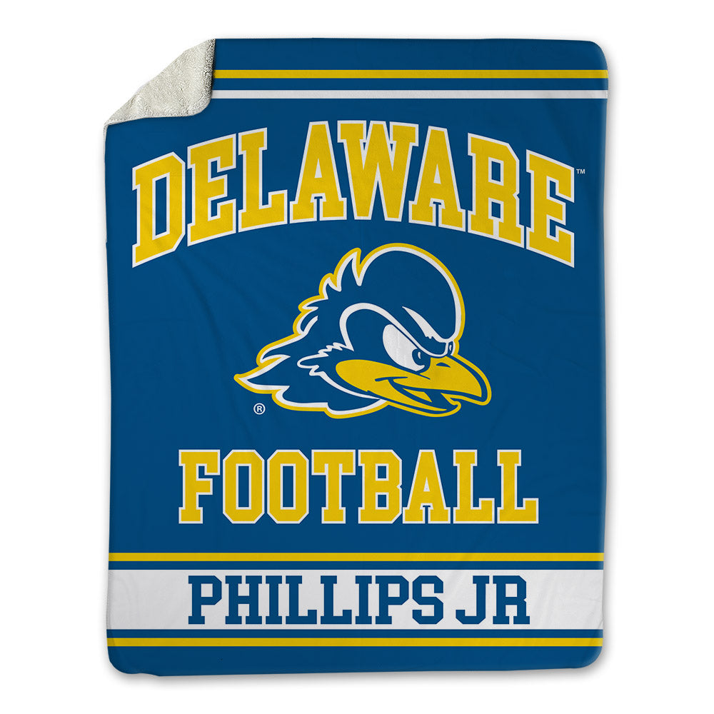 Delaware - NCAA Football : Derrick Phillips Jr - Blanket-0
