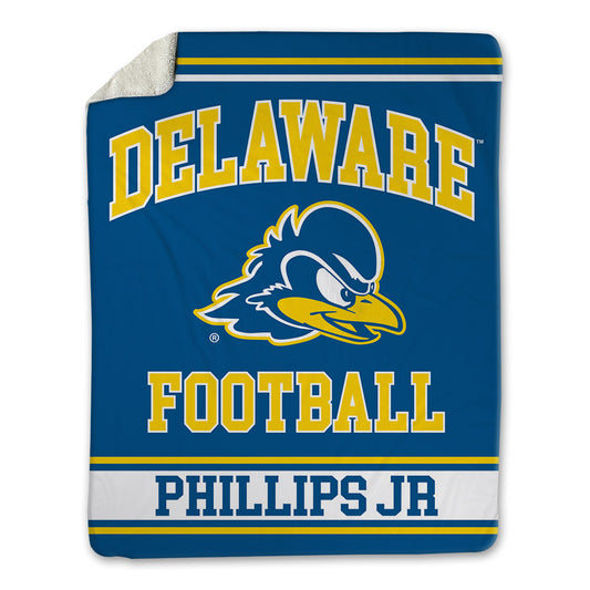 Delaware - NCAA Football : Derrick Phillips Jr - Blanket-0