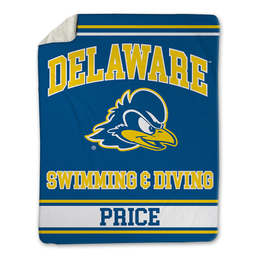 Delaware - NCAA Women's Swimming & Diving : Piper Price - Blanket-0