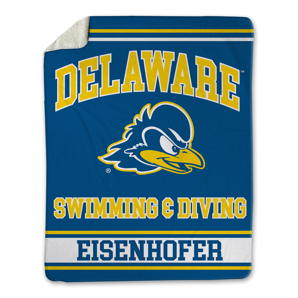 Delaware - NCAA Men's Swimming & Diving : Keagan Eisenhofer - Blanket-0