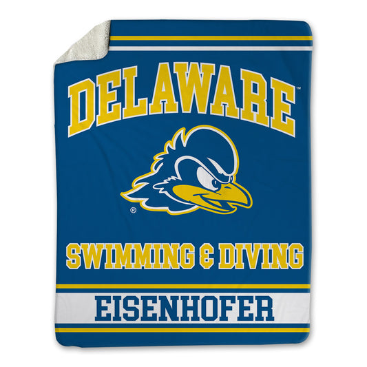Delaware - NCAA Men's Swimming & Diving : Keagan Eisenhofer - Blanket-0
