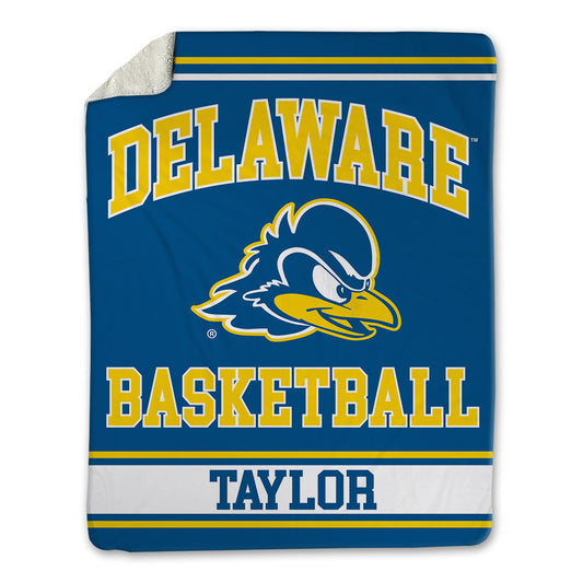 Delaware - NCAA Men's Basketball : Jayden Taylor - Blanket-0