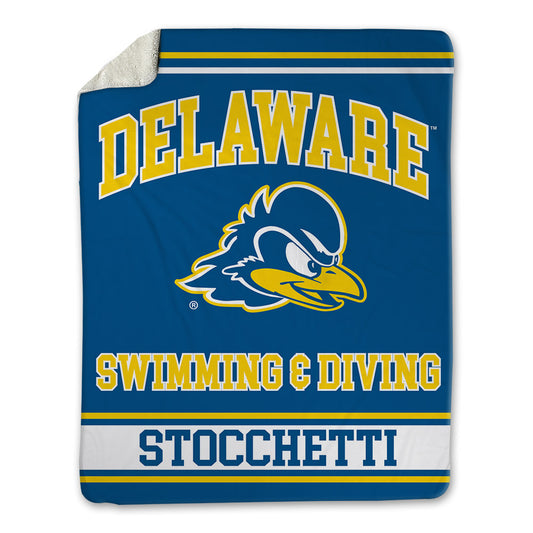 Delaware - NCAA Men's Swimming & Diving : Riccardo Stocchetti - Blanket-0