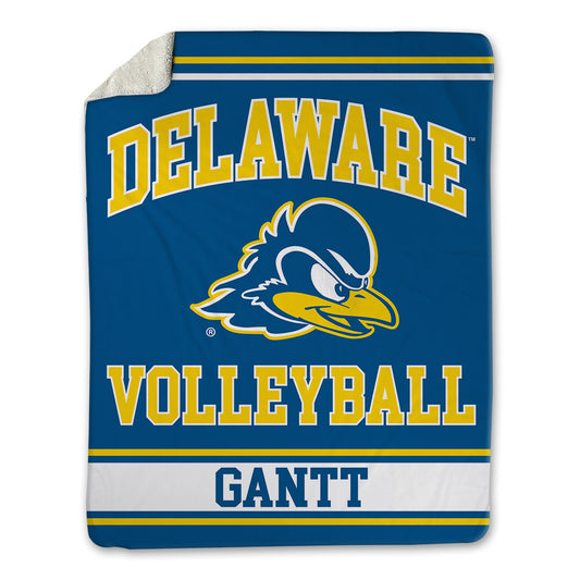 Delaware - NCAA Women's Volleyball : india Gantt - Blanket-0