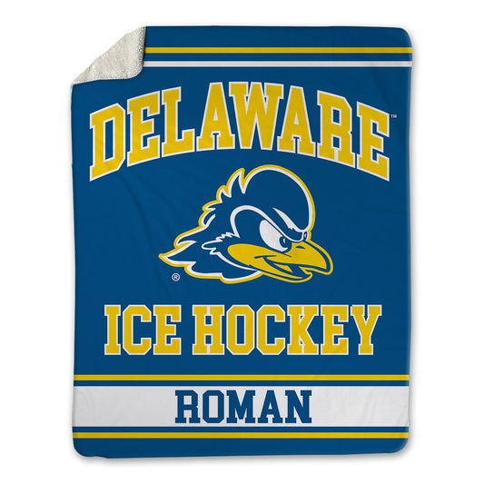 Delaware - NCAA Ice Hockey : Billi Roman - Blanket-0