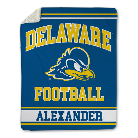 Delaware - NCAA Football : Jaquise Alexander - Blanket-0