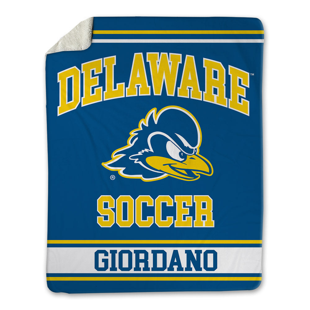 Delaware - NCAA Men's Soccer : Charles Giordano - Blanket-0