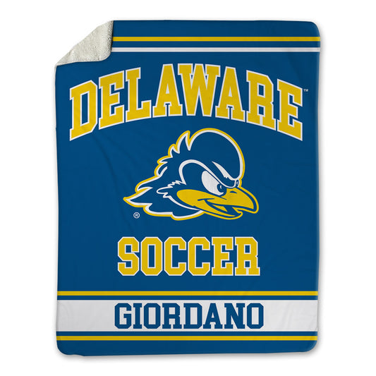 Delaware - NCAA Men's Soccer : Charles Giordano - Blanket-0