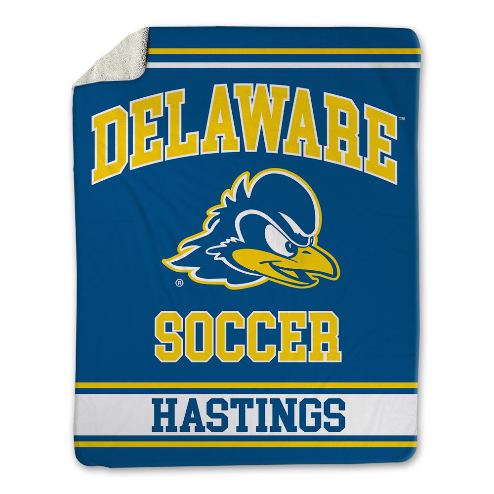 Delaware - NCAA Men's Soccer : TJ Hastings - Blanket-0